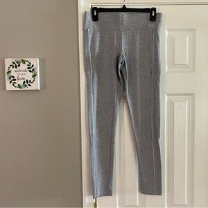 Victorias Secret PINK Yoga Leggings Gray Mint Green Athletic Pant Small VS